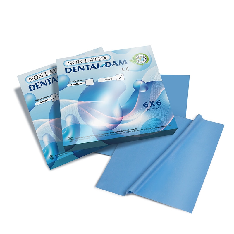 NON-LATEX DENTAL DAM – Koferdam von Cerkamed